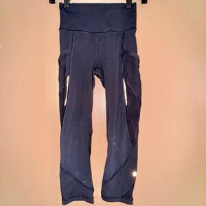 Lululemon Athletica Game Point Crop 23" leggings Size 4